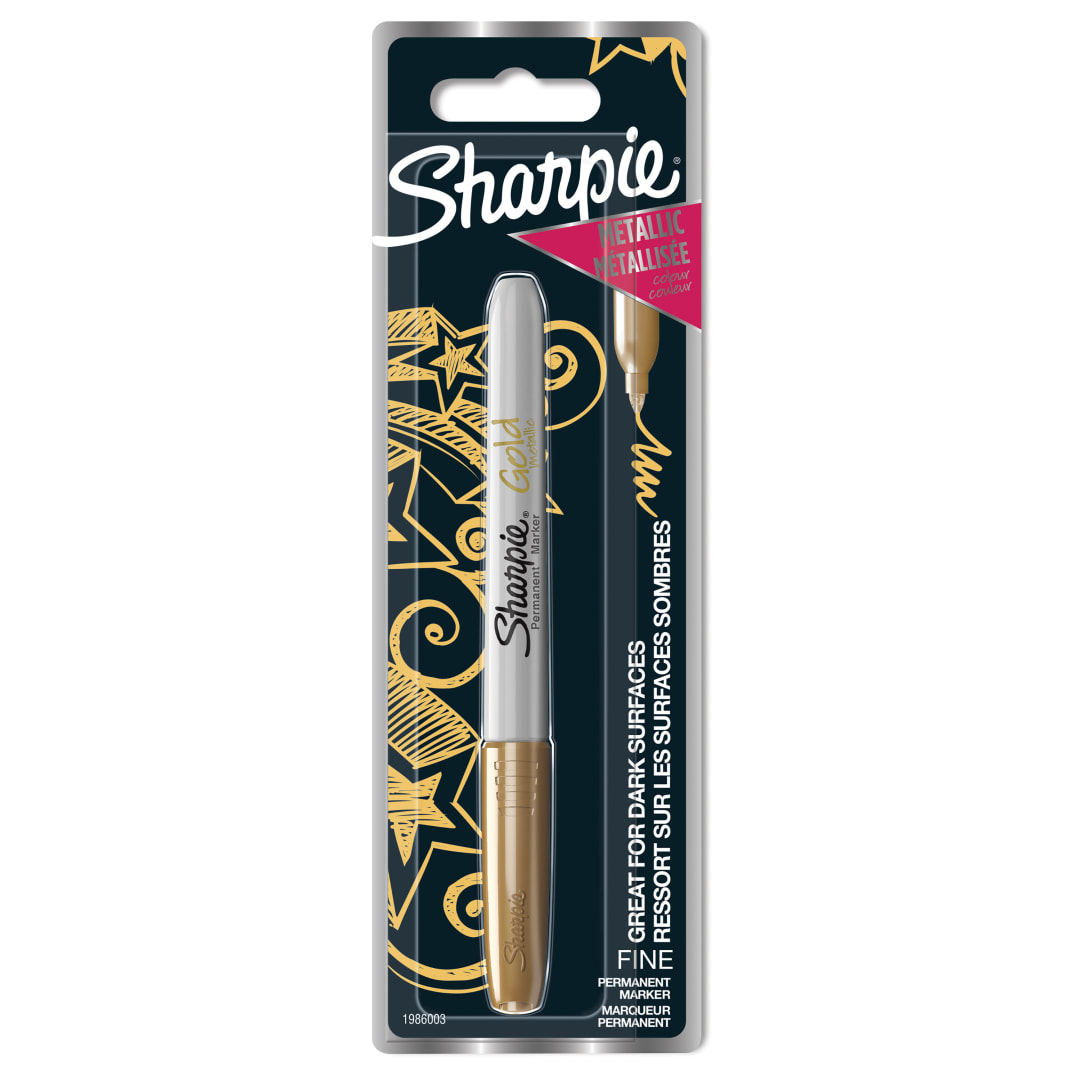 SHARPIE PMKR F. MTLC GOLD BL1 PE