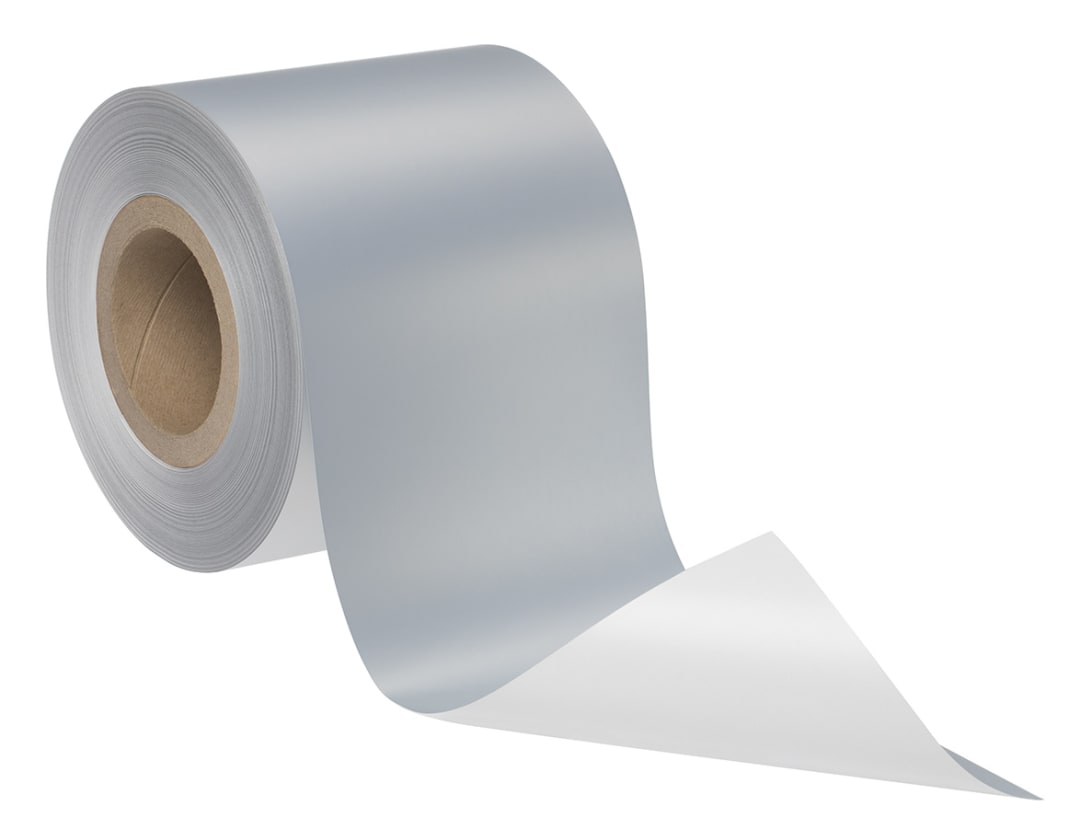 3M™ Termal Transfer Etiket Malzemesi 7813EH, Gümüş, 150 mm x 508 m