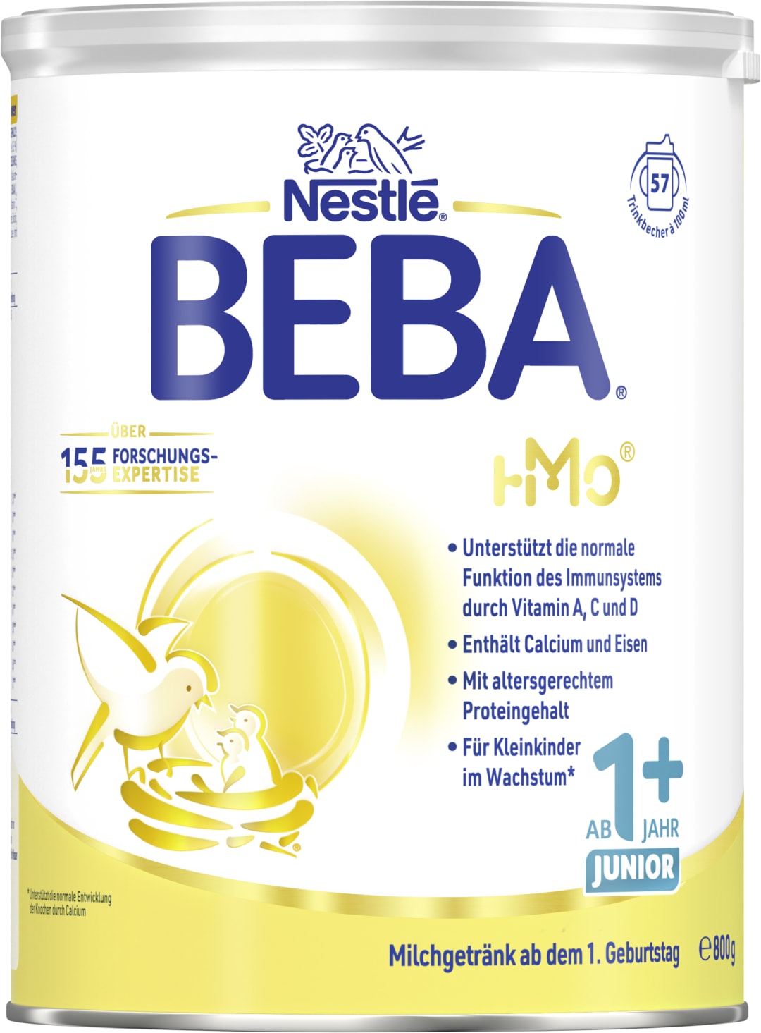 BEBA JUNIOR 1 Milchgetränk ab dem 1. Geburtstag, 800g