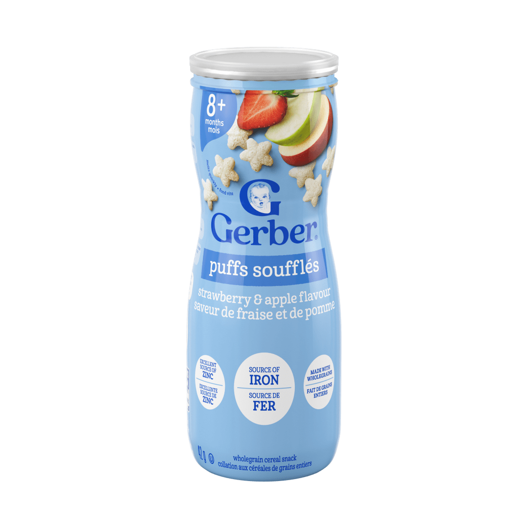 GERBER StrwAppPuffs 6x42g CA