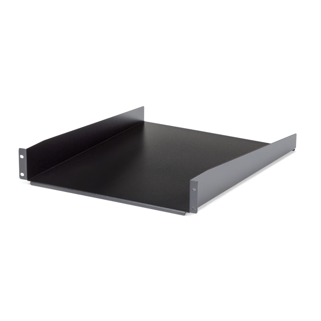 Fixed Server Rack Shelf - 2U 22in Cantilever Shelf