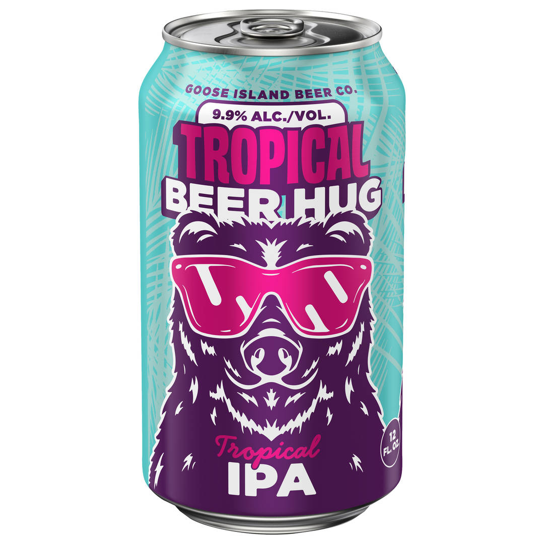 Goose Island Tropical Beer Hug 12 oz Single CAN 9_9ABV - Cross Brew