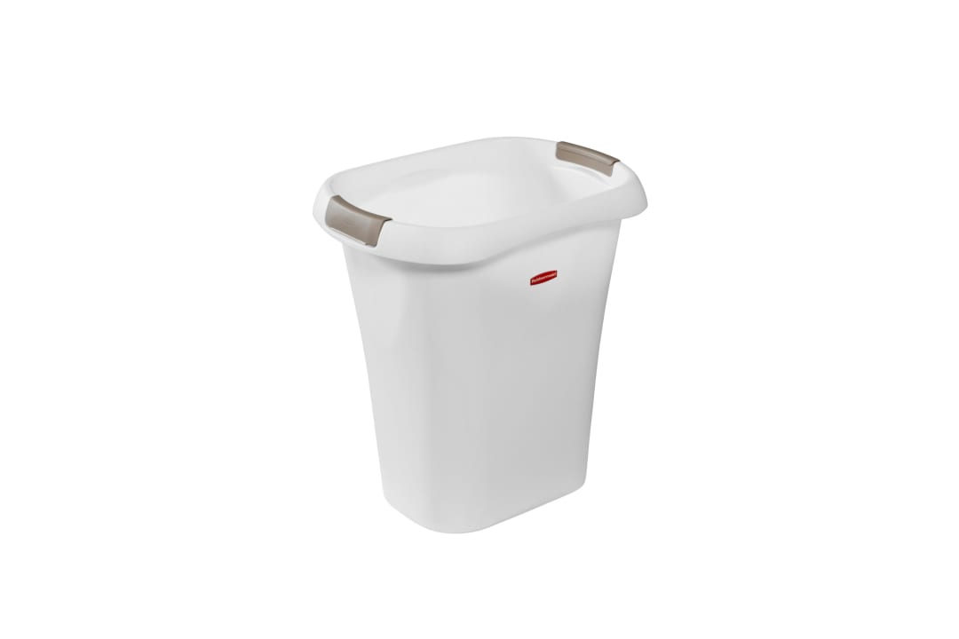 21QT/19.8L WSTBKT OPEN W/ BAG LATCH -WHT