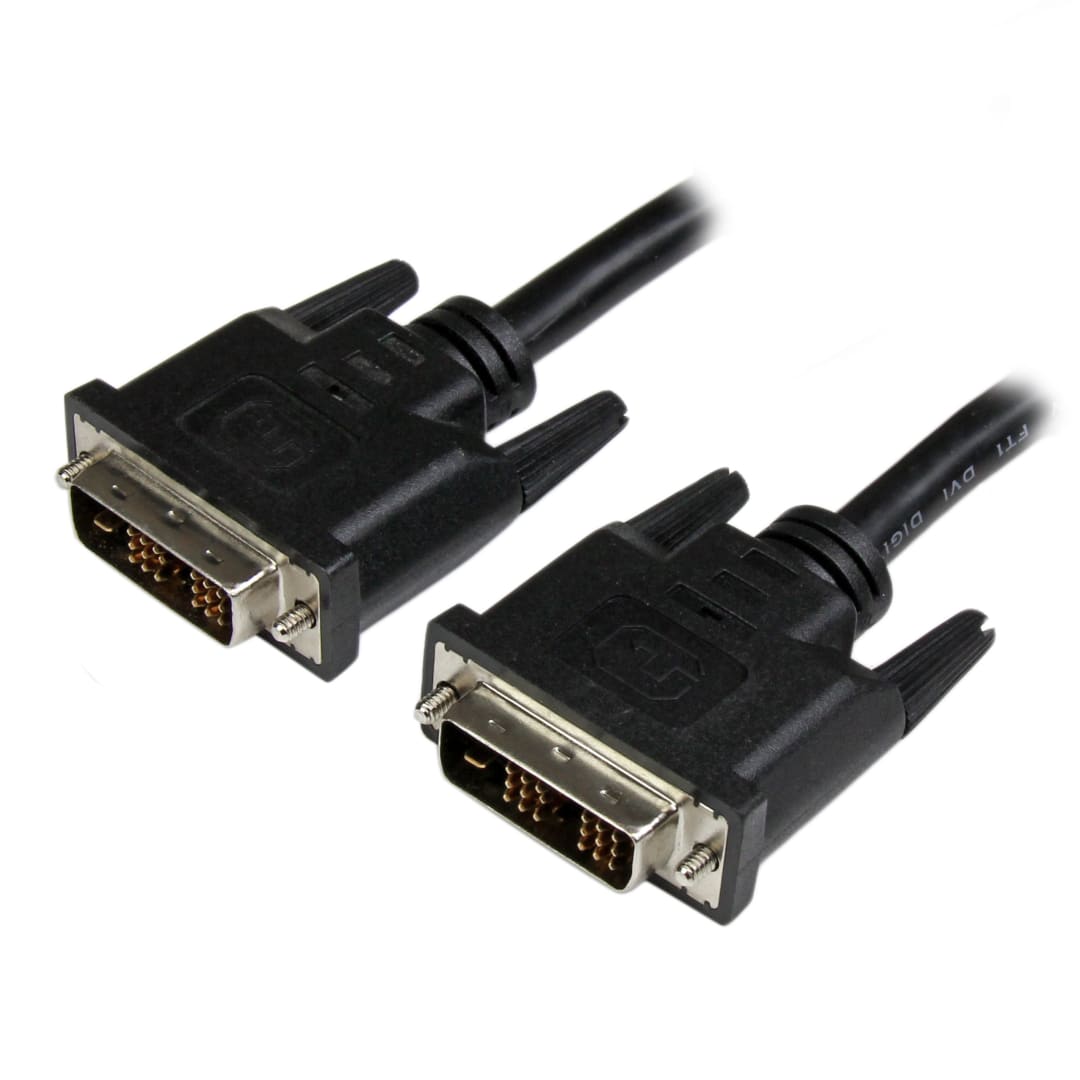 18in Single Link LCD Flat Panel Monitor DVI D Cable M M