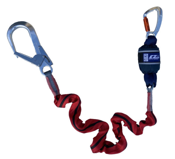 3M™ DBI-SALA® EZ-Stop™ Expander Shock Absorbing Lanyard, Elasticated Webbing, Single Leg, Edge Tested, 2.00 m, 1246550