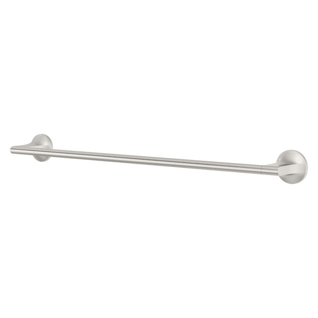 Pfirst Modern 24" Towel Bar in Spot Defense Brushed Nickel