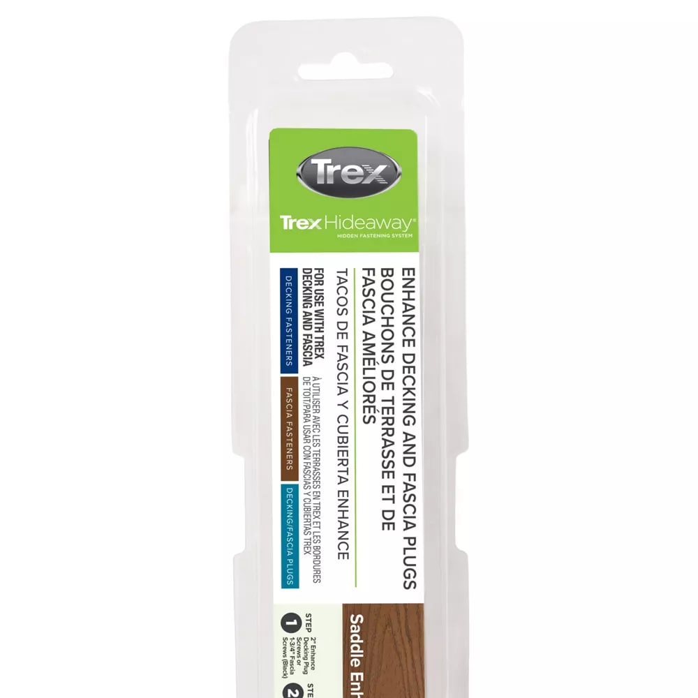 Trex Enhance® Decking and Fascia Plugs Saddle - 80 count/pack