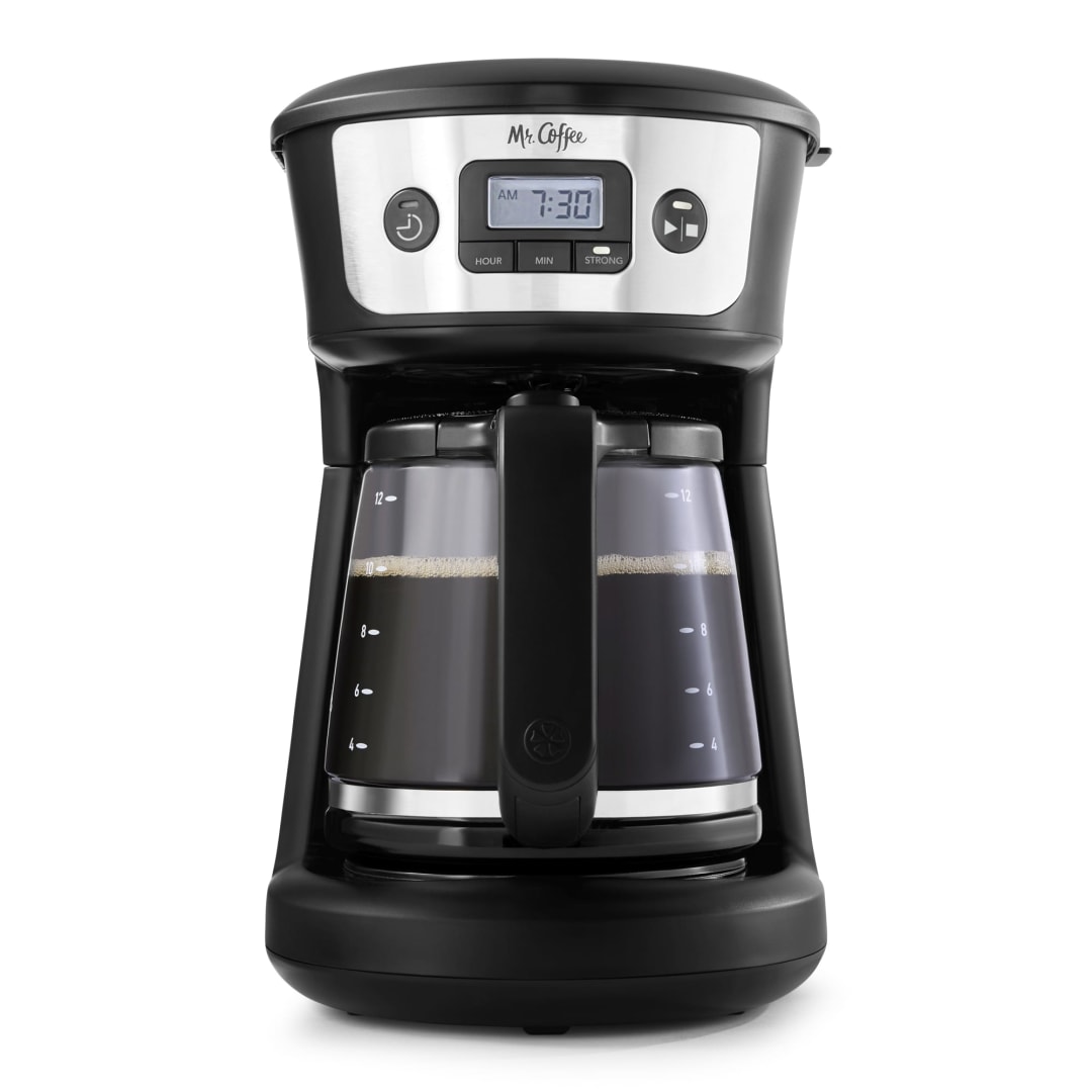 Mr. Coffee® 12 Cup Programmable Coffeemaker with Strong Brew Selector
