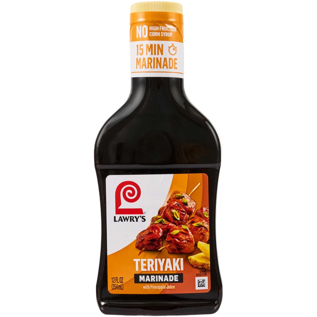 Lawry's® Teriyaki With Pineapple Juice Marinade, 12.0 fl oz