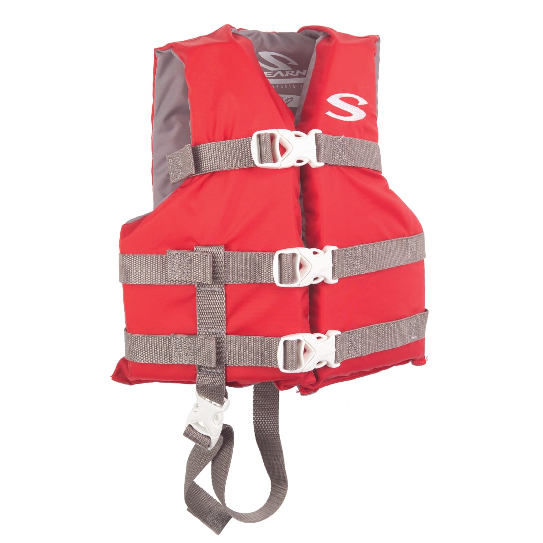 PFD 3004 CHD POLY BOATING RED C006