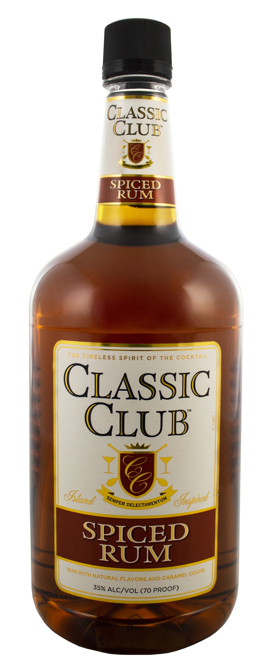 Classic Club Spiced Rum 1.75l 70 Proof