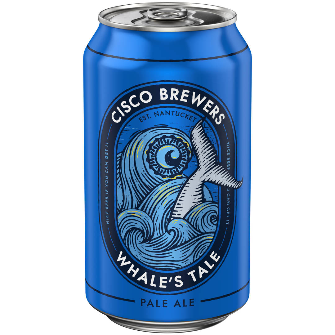 Cisco Brewers Whale's Tale Pale Ale, 12 fl. oz. Can