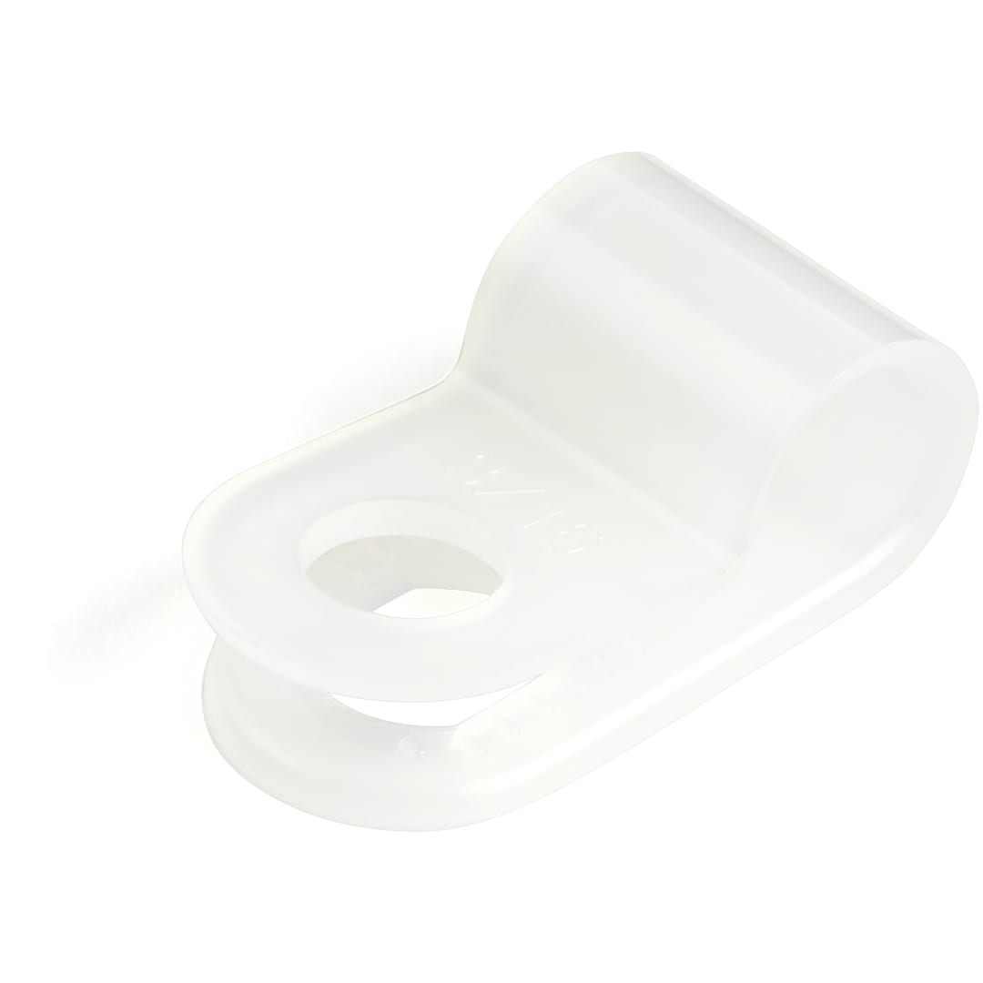 100 Pack of Screw Down Cable Clamps - Small