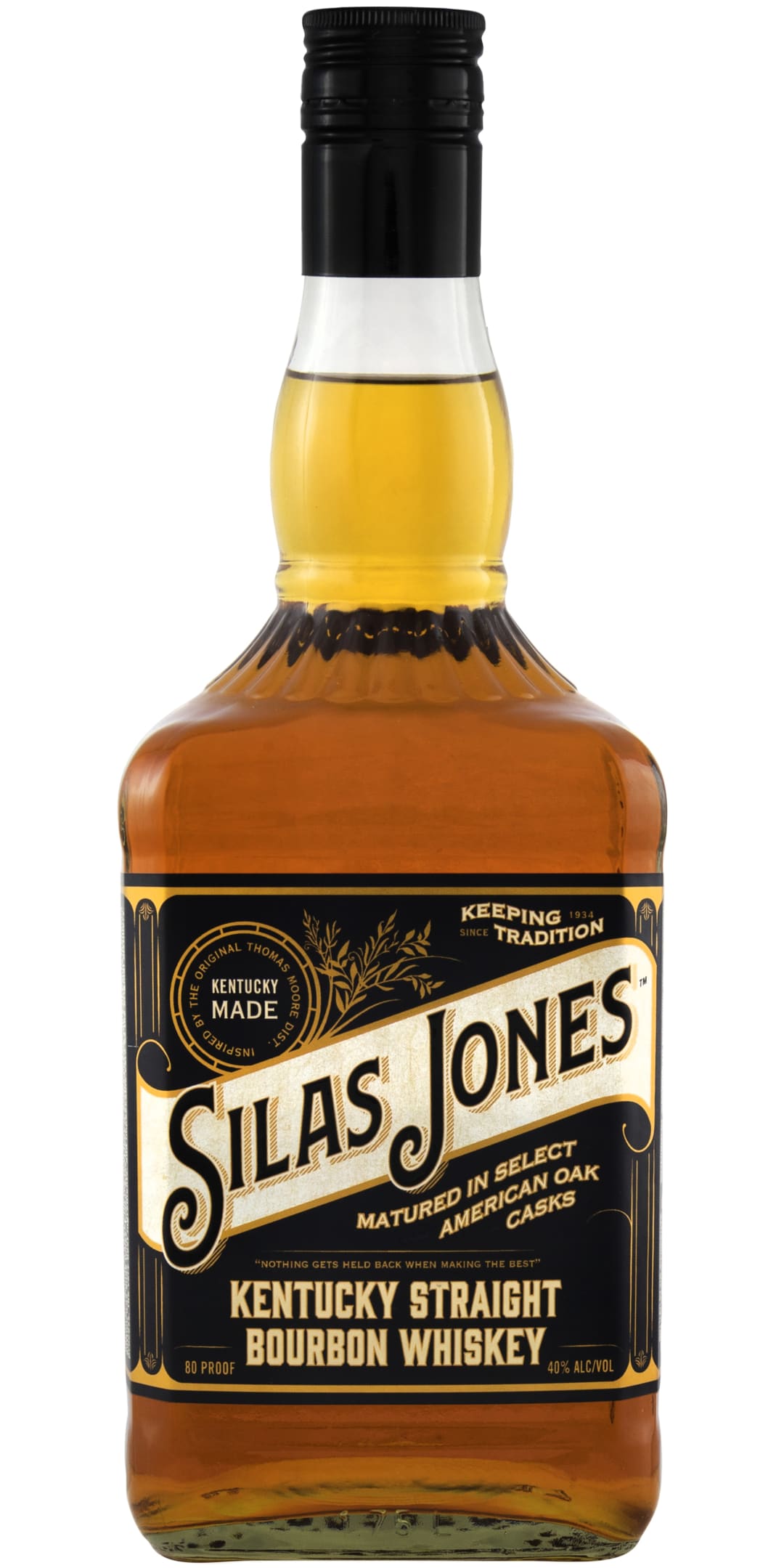 Silas Jones Kentucky Straight Bourbon Whiskey 1.75l 80 Proof