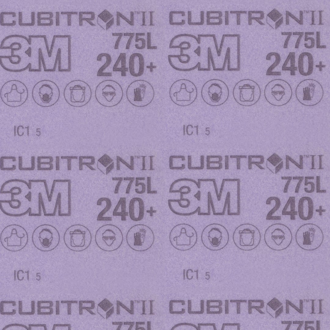 3M™ Cubitron™ Hookit™ Film Roll 775L, 240+, 39.25 in x 250 yd, 1 per pallet