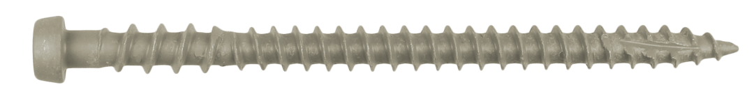 Simpson Strong-Tie DCU234GRR70 Deck-Drive™ DCU COMPOSITE Screw — #10 x 2-3/4 in. T20, Quik Guard®, Gray (70-Qty)