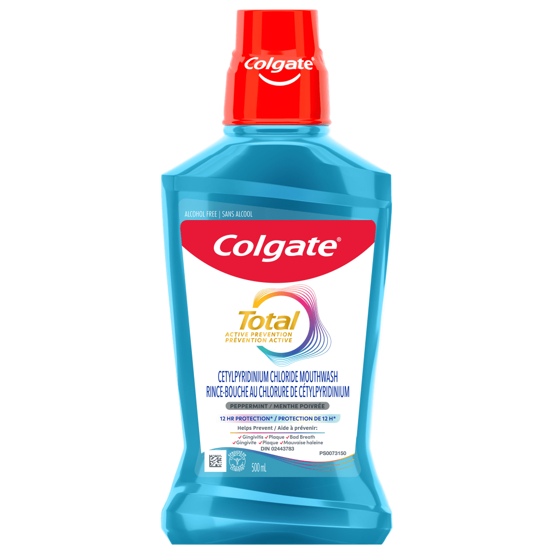 Colgate Total Advanced Pro-Shield Mouthwash, Peppermint -500mL