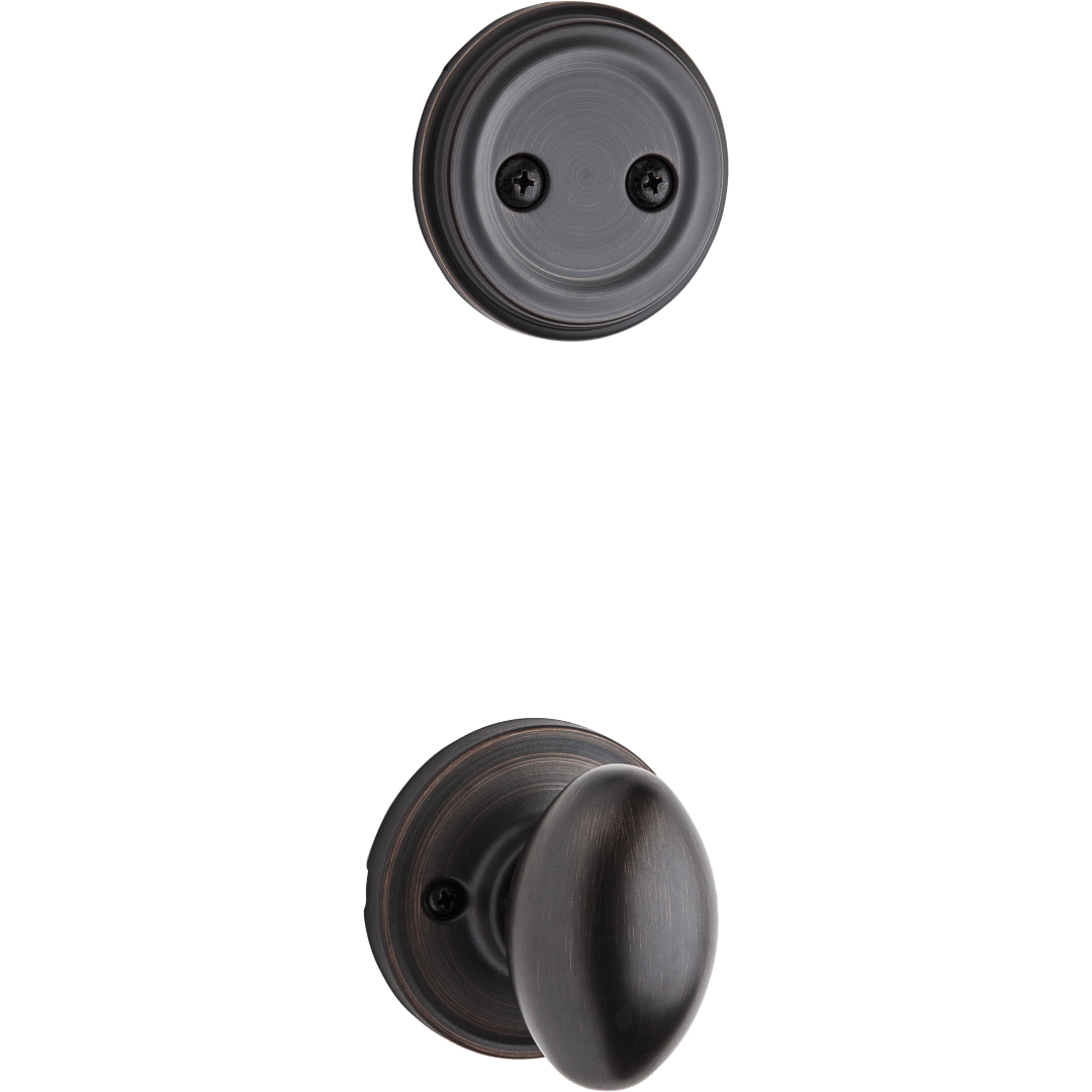 968 Dummy Interior Pack w/Laurel Knob for Signature Series Handlesets in Venetian Bronze