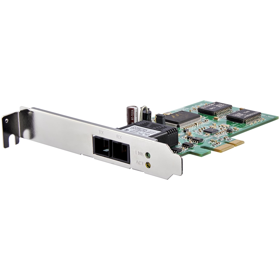 Gigabit PCIe Multimode SC Fiber Card - 550m