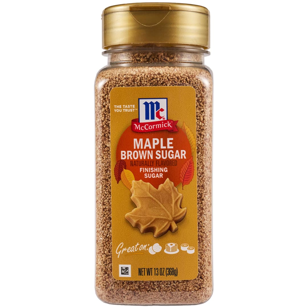 McCormick Maple Brown Sugar Finishing Sugar, 13.0 oz
