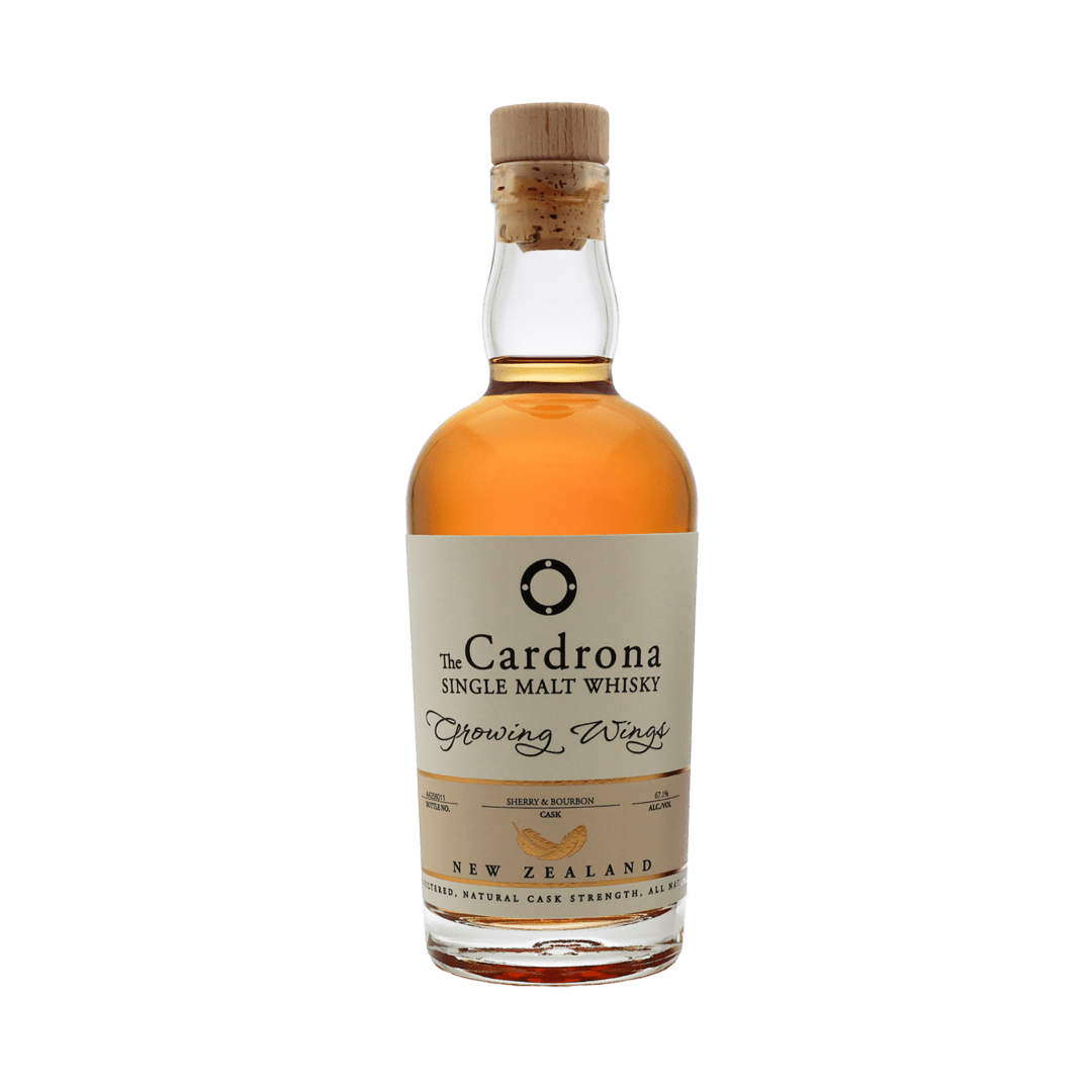 The Cardrona Single Malt Whisky Growing Wings