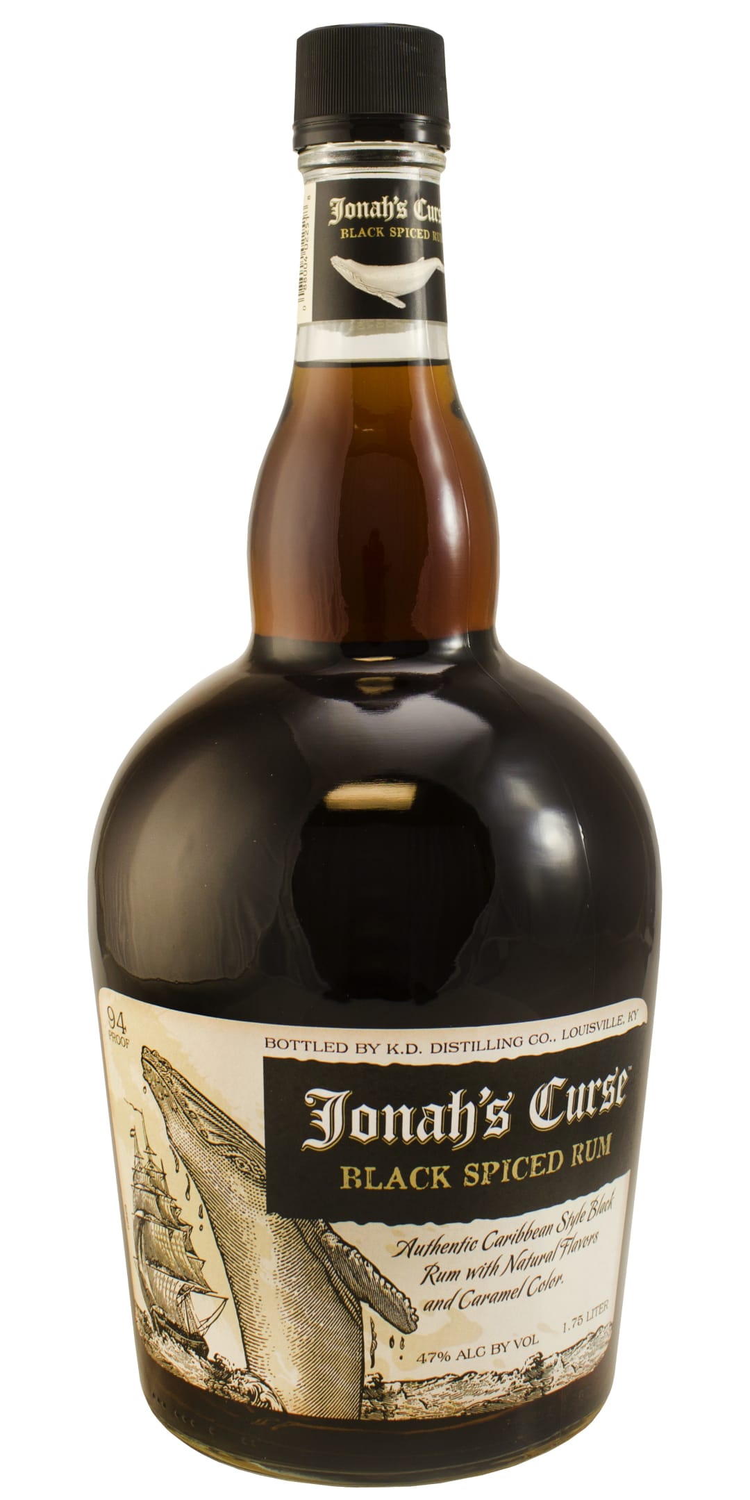 Jonah's Curse Dark Rum 1.75l 94 Proof