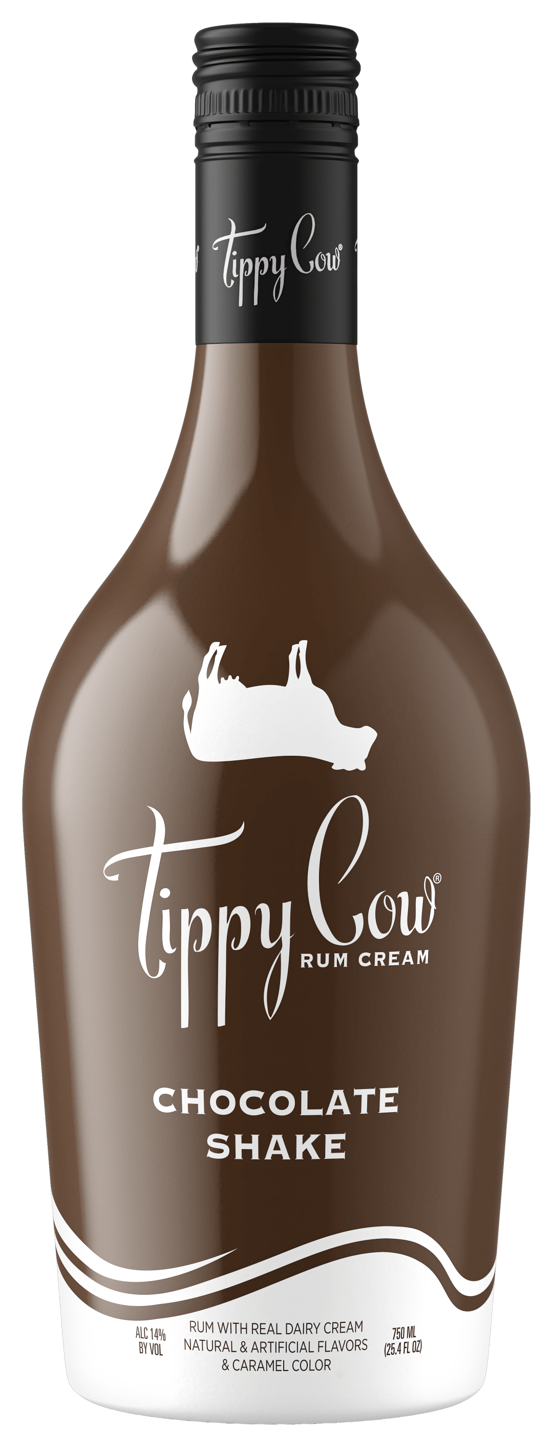 Tippy Cow Chocolate Shake Rum Cream 750ml