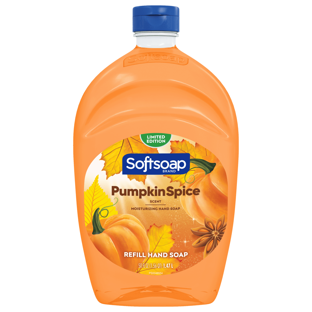Softsoap Limited Edition Pumpkin Liquid Hand Soap Refill, 50 oz