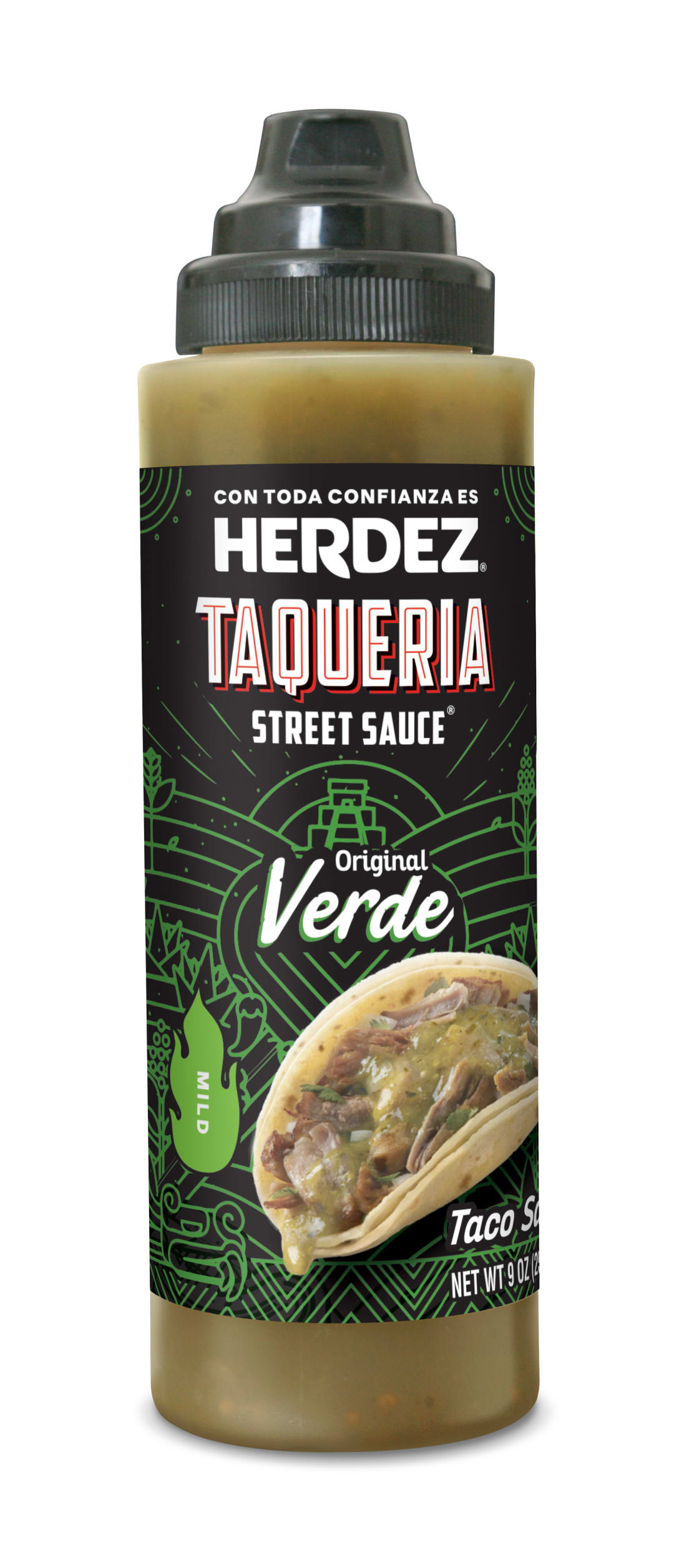 HERDEZ TAQUERIA STREET SAUCE Verde Mild