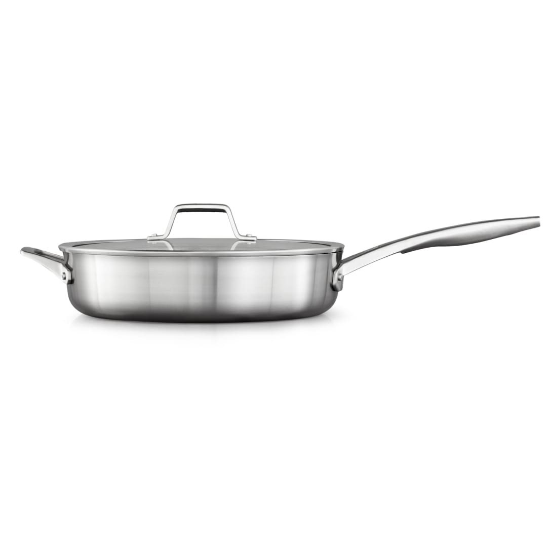 Calphalon® Premier™ Stainless Steel 5-Quart. Saute Pan