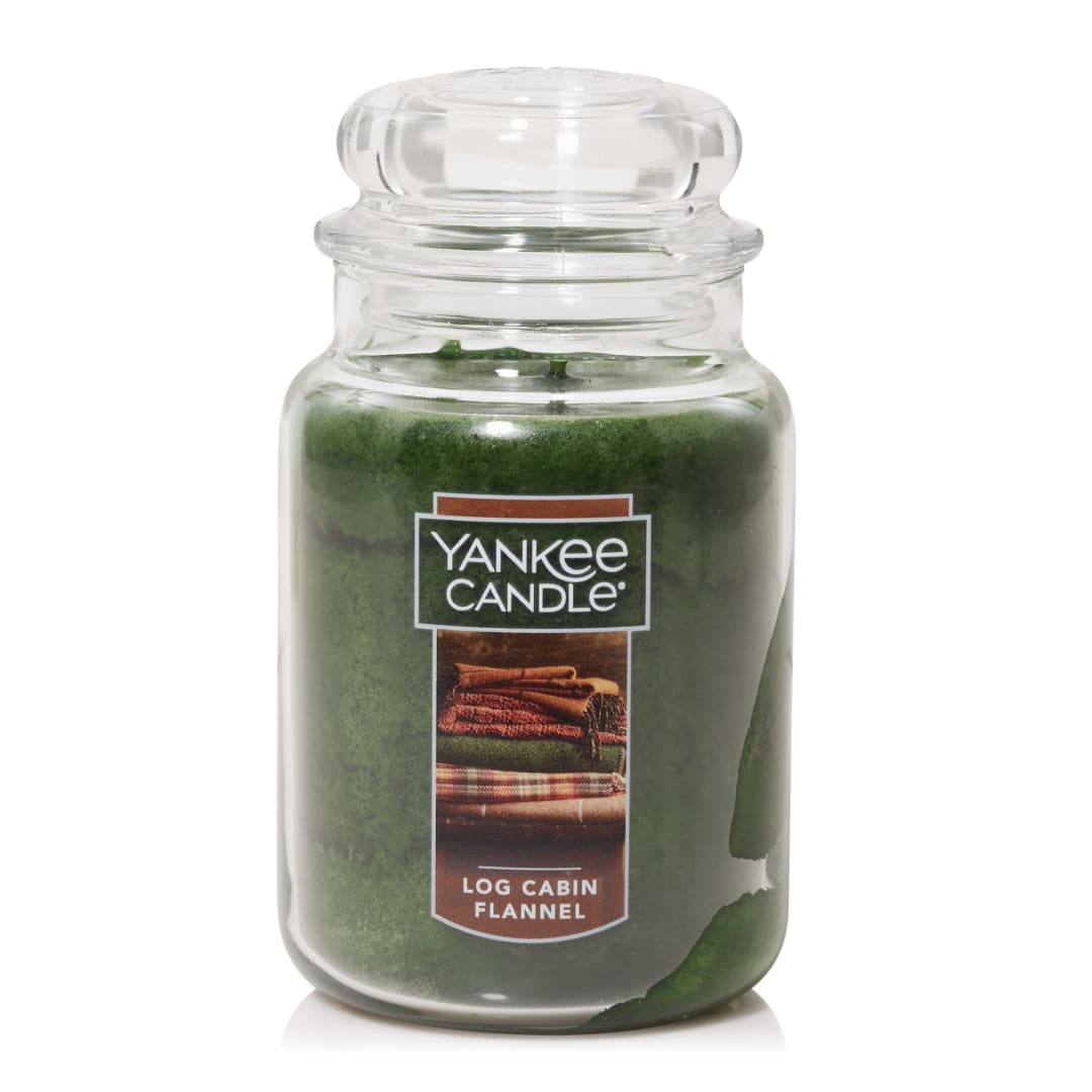 Yankee Candle® Log Cabin Flannel Large Classic Jar Candle