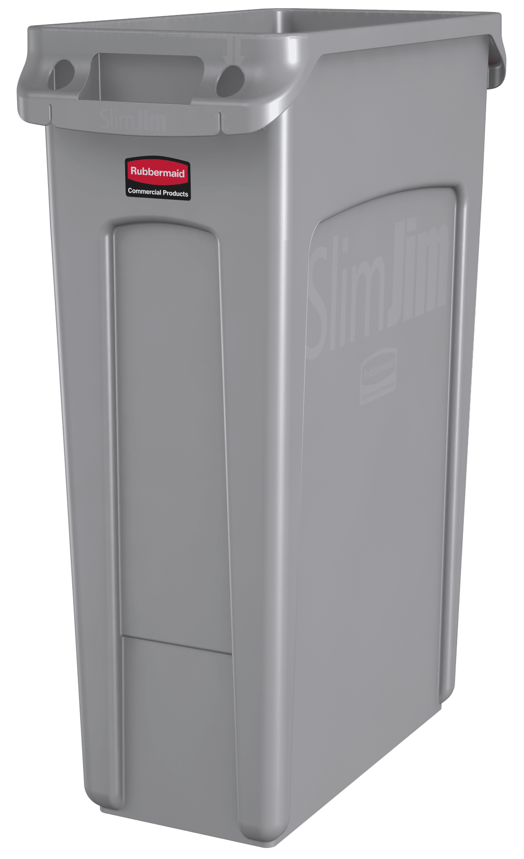 Vented Slim Jim® 23 Gal Gray