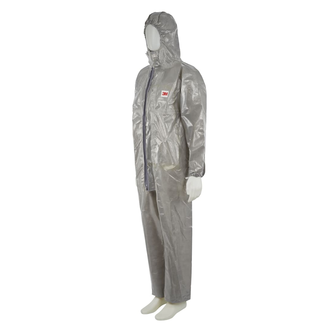 3M™ Kimyasal Koruyucu Tulum, Gri, Tip 3/4/5/6, M, 4570