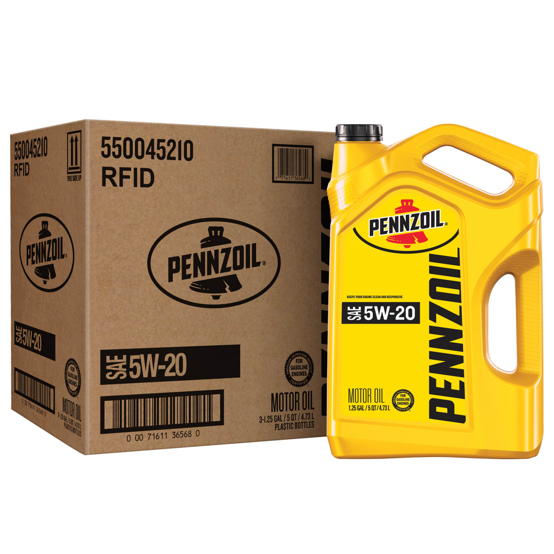 Pennzoil 5W-20 Motor Oil, 5 Quart (3 Pack)