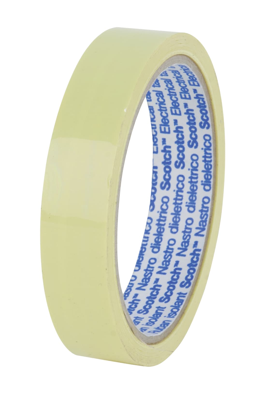 3M™ Polyester Film Elektrik Bandı 74, sarı, 394 mm x 66 m x 0.02 mm, Kütük Rulo, Plastik