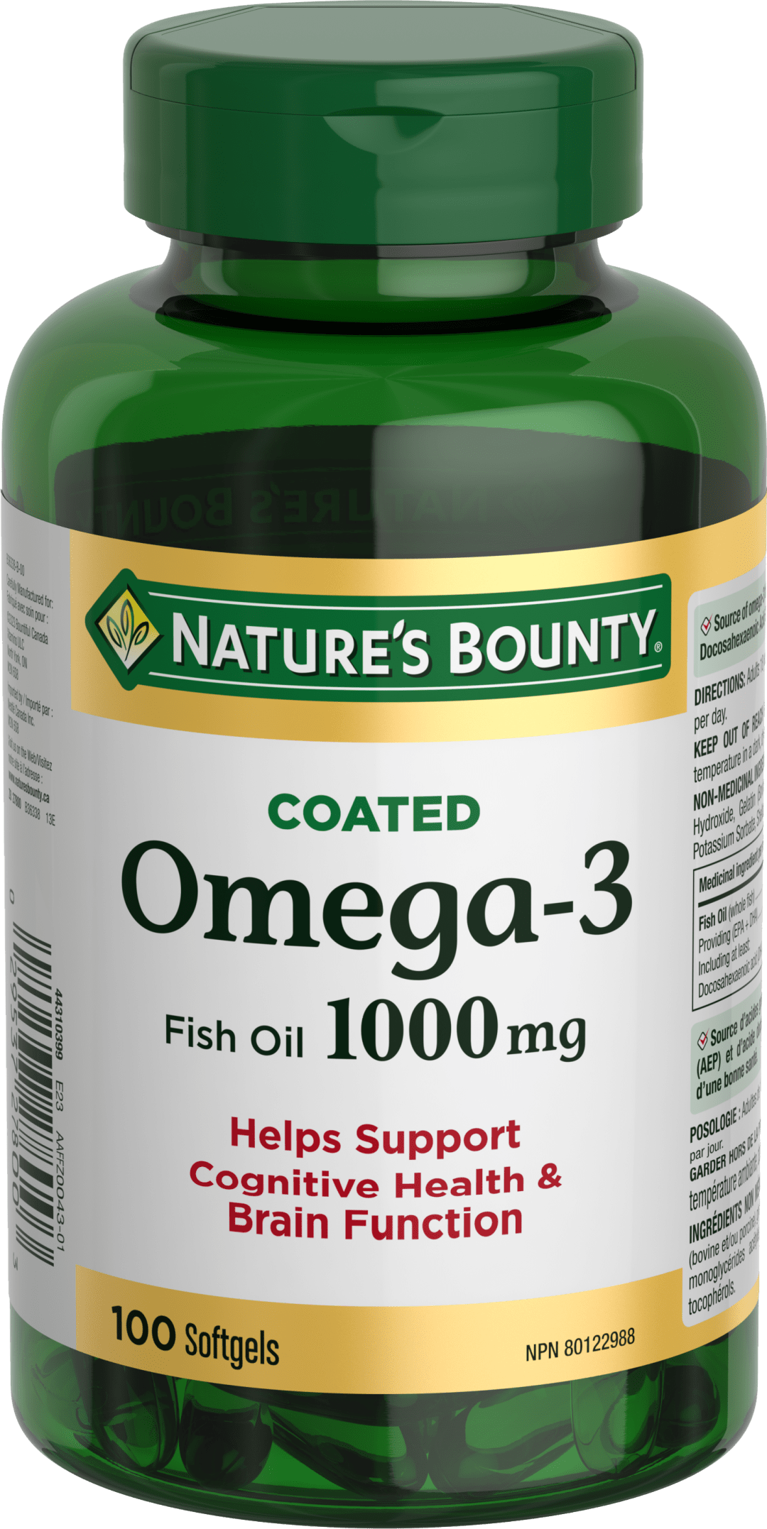 NBTY Fsh Oil EC 1000mg 24x100 SGL CA