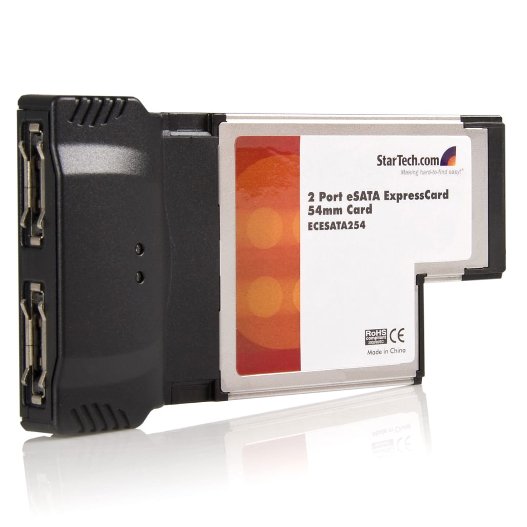 2 Port eSATA ExpressCard 54mm Card