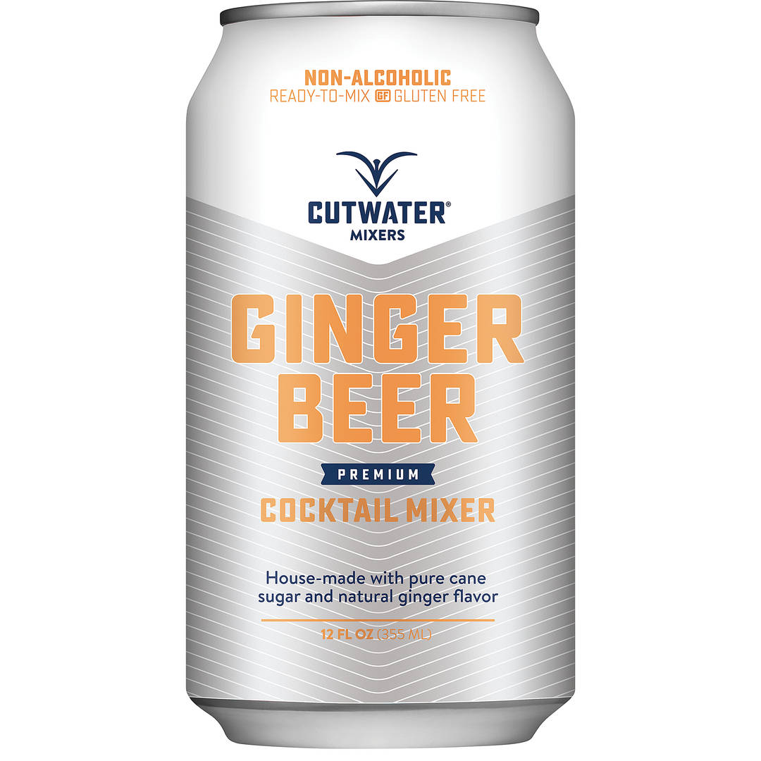 Cutwater Spirits Ginger Beer, 4 Pack 12 fl oz Cans