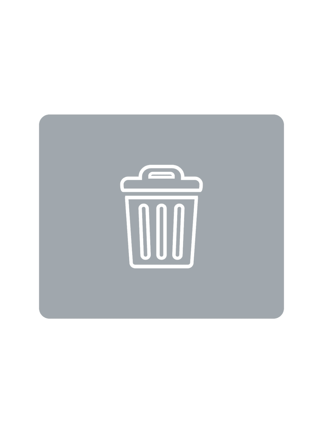 OCTO - Label - Waste - Grey