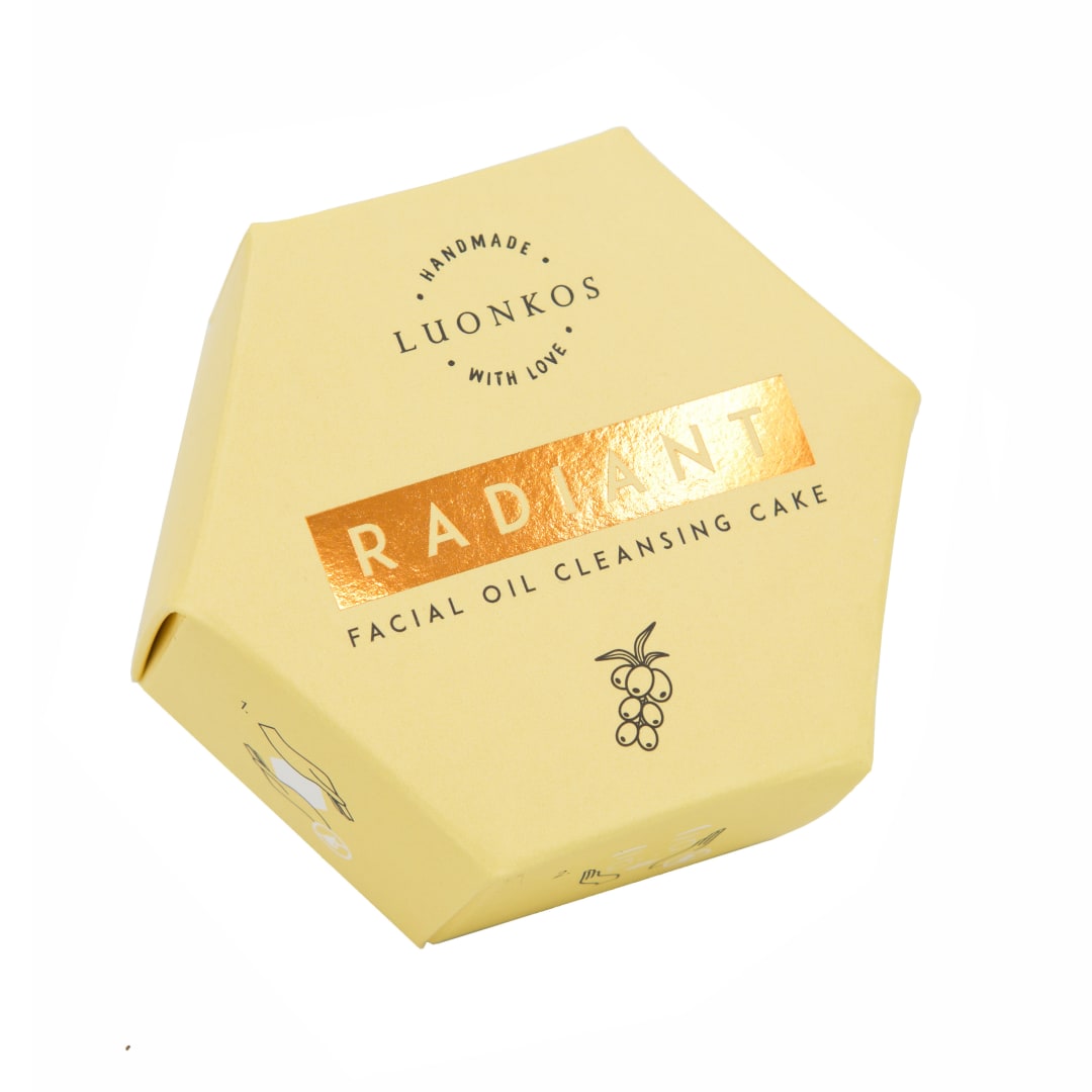 Luonkos Radiant facial oil cleansing cake