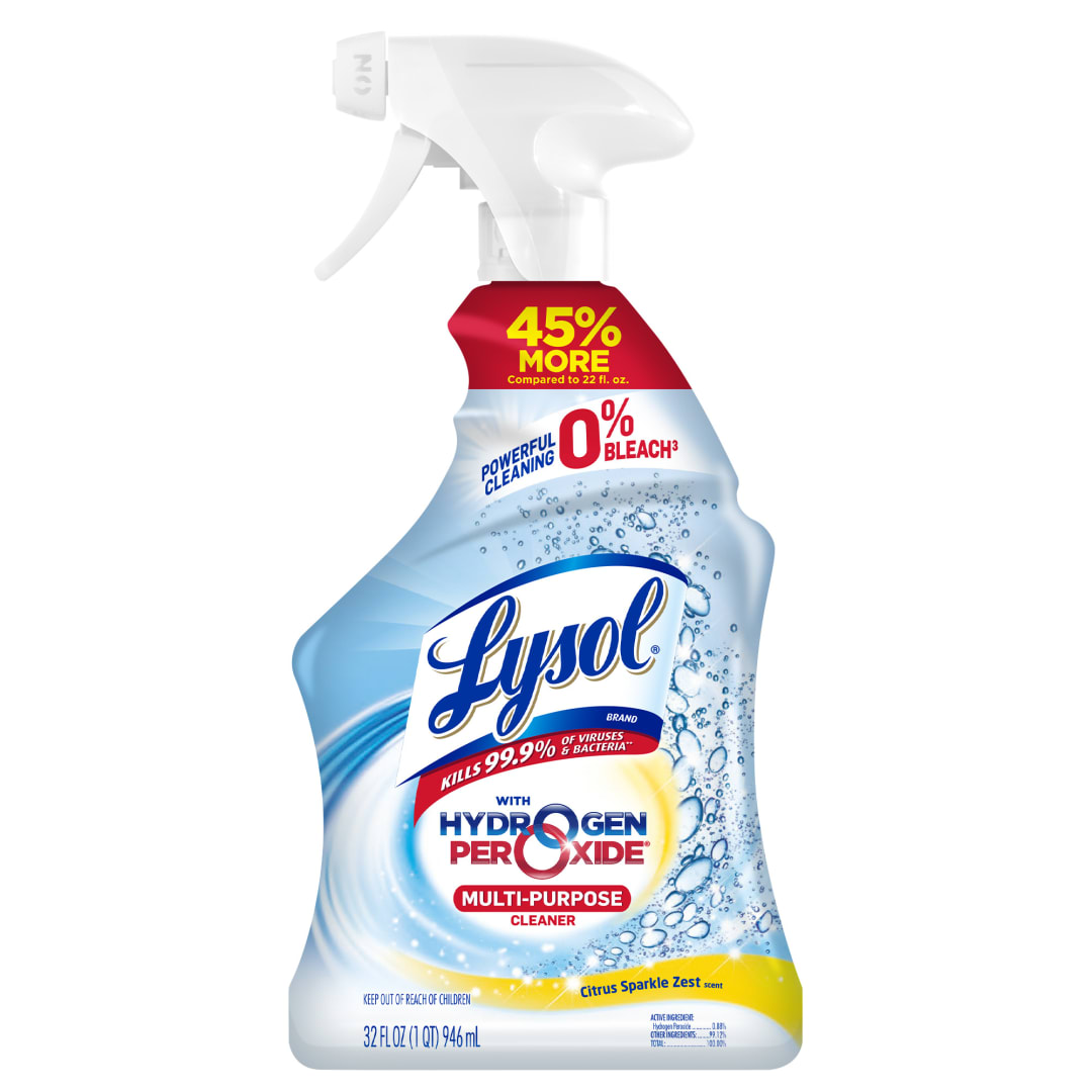 LYSOL® Power & Free™ Multi-Purpose Cleaner - Trigger Citrus Sparkle Zest 9/32 oz.