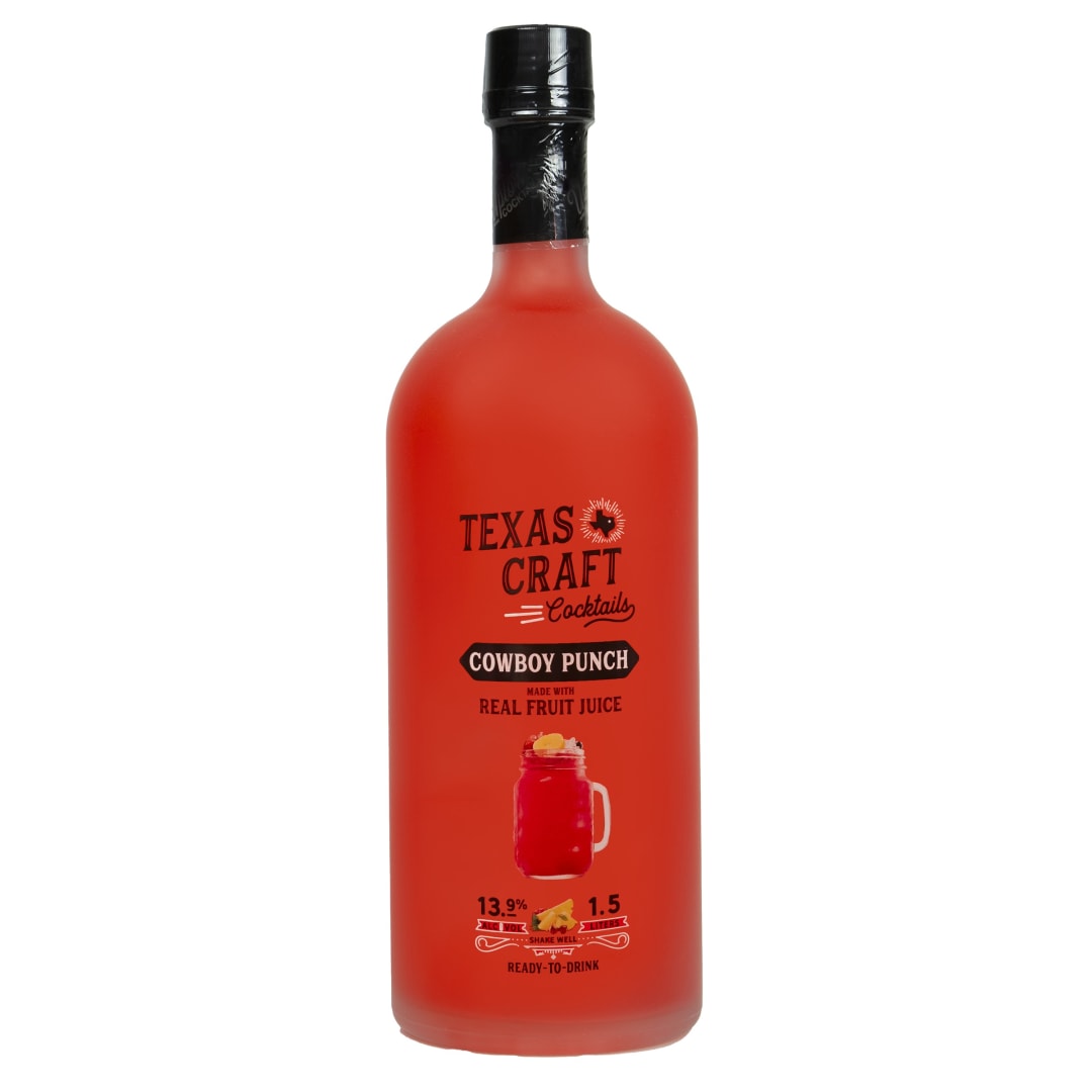 Texas Craft Cowboy Punch Cocktail 1.5l 27.8 Proof