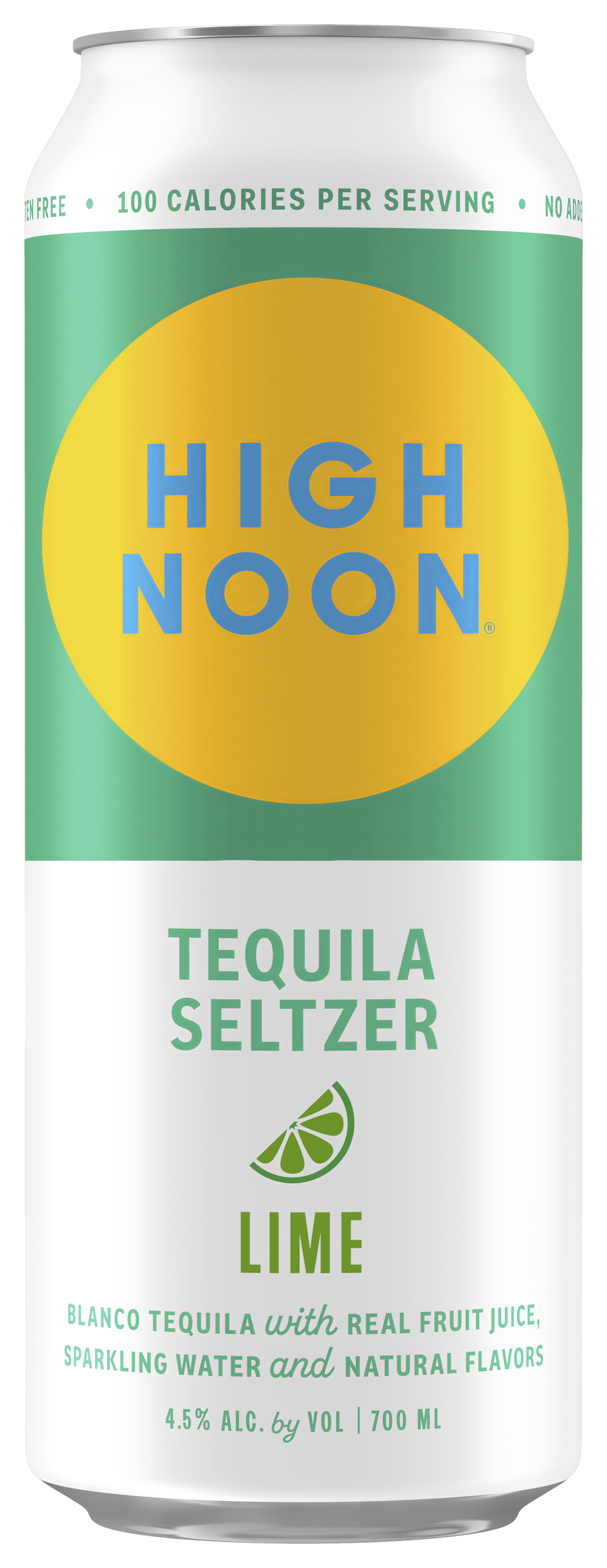 High Noon Lime Tequila Hard Seltzer 700ml Can