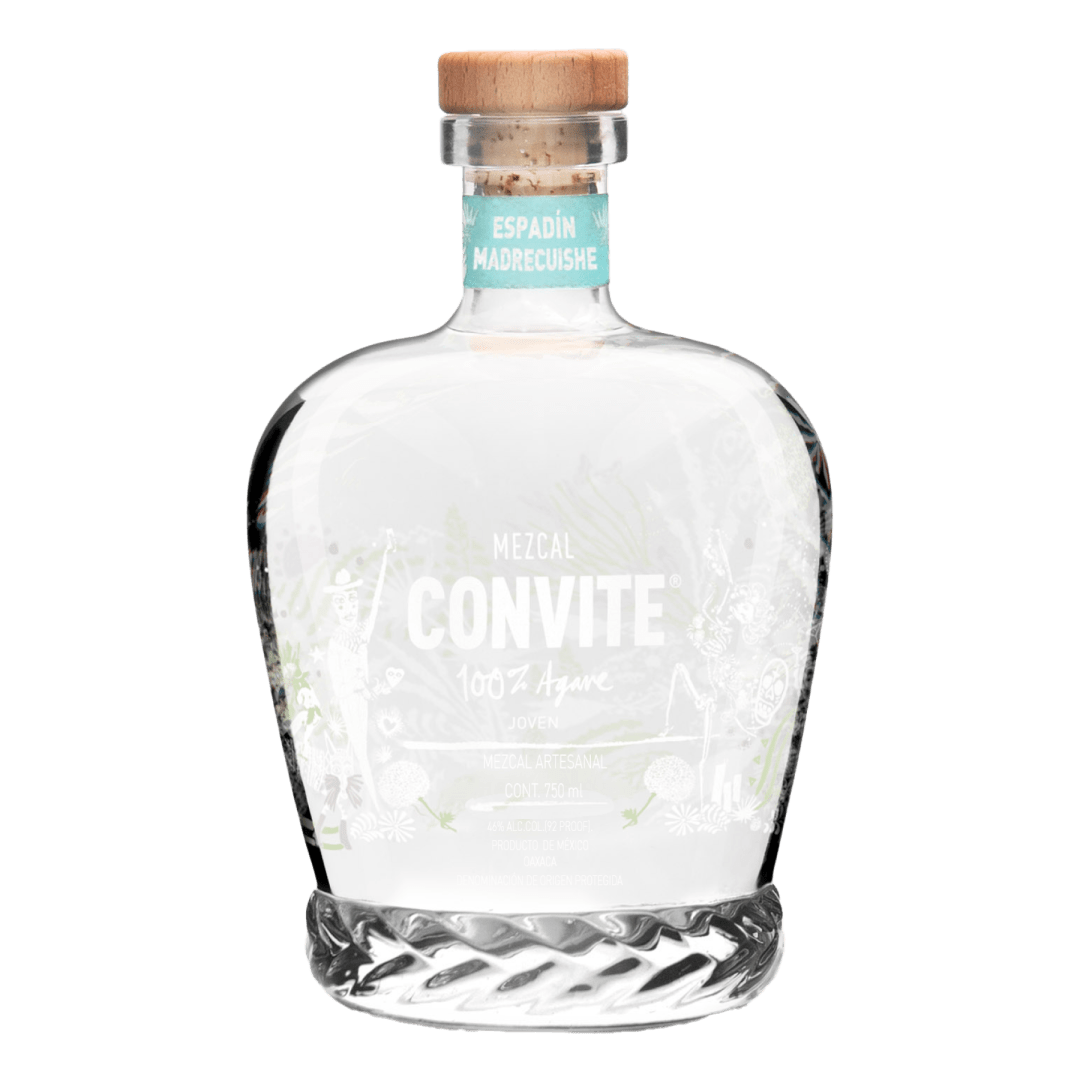 Convite Mezcal Artesanal Joven Espadin Madrecuishe Blend 750 ML