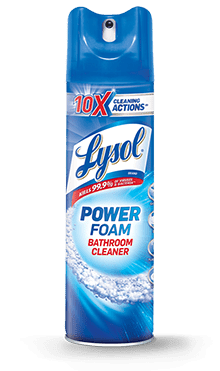 LYSOL® Bathroom Cleaner - Power Aerosol 12/24 oz.