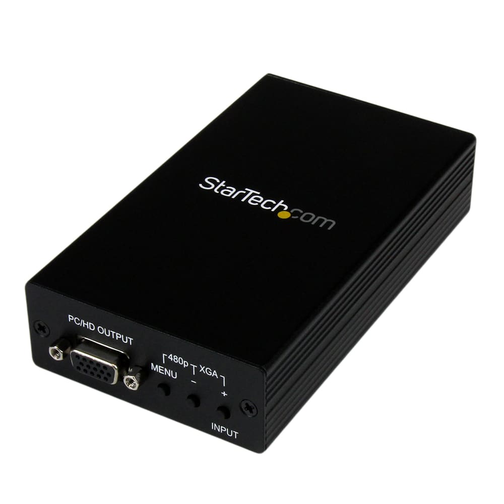 Video to VGA/HDTV Scaler/ Video Converter