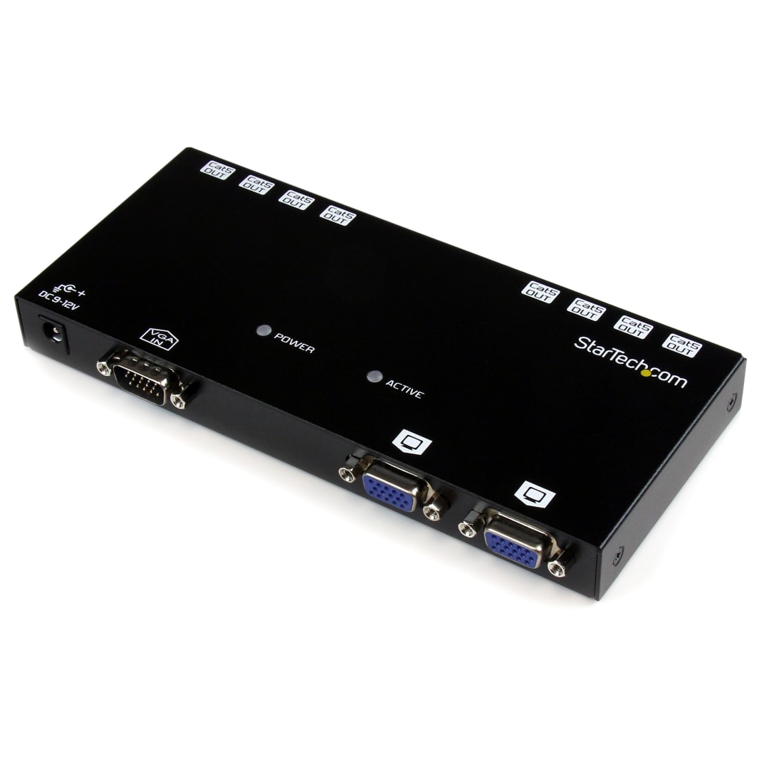 8 Port UTP VGA Splitter for ST121 Series Extender