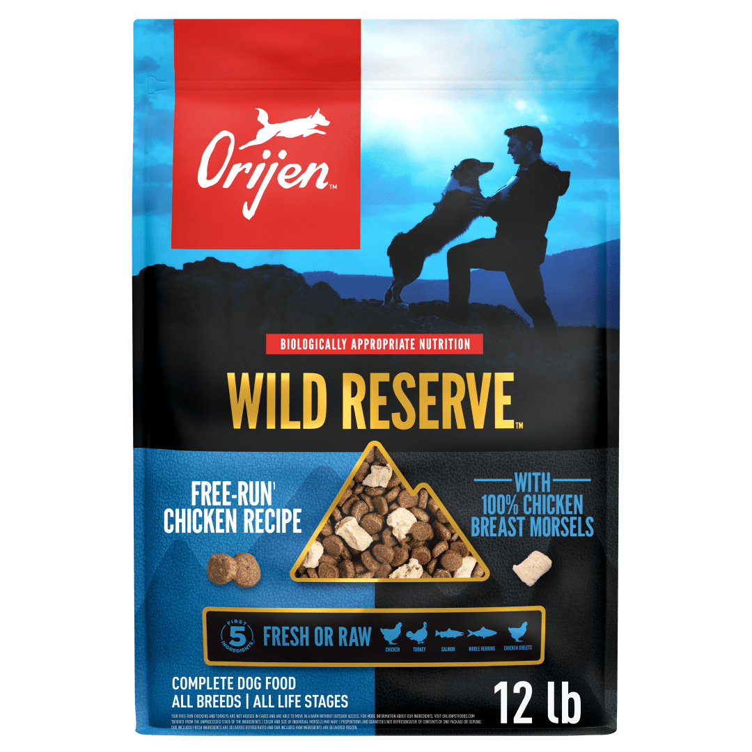 ORIJEN Wild Reserve Dry Dog Food Free-Run Chicken Recipe