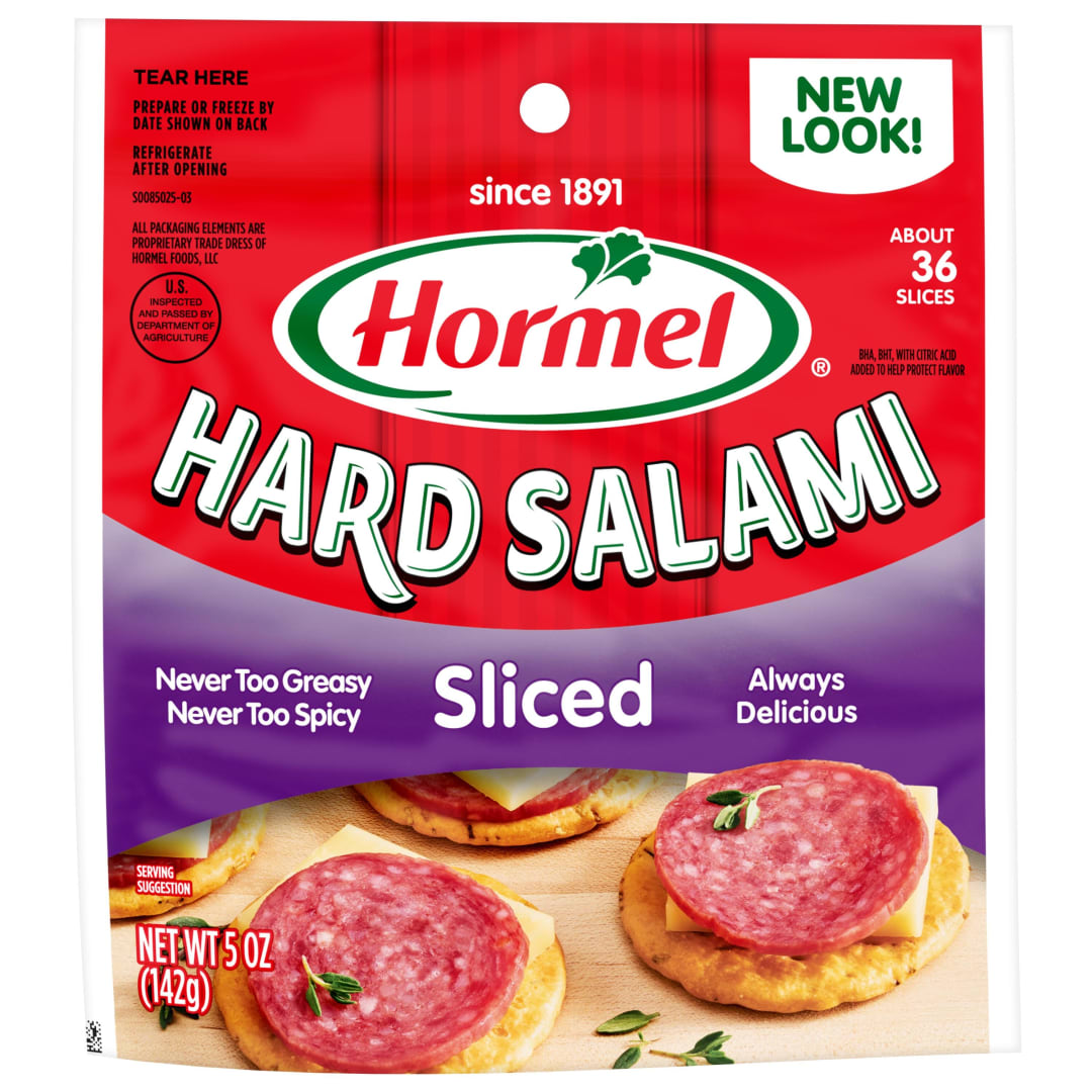 HORMEL PILLOW PACK Hard Salami 8-Pack
