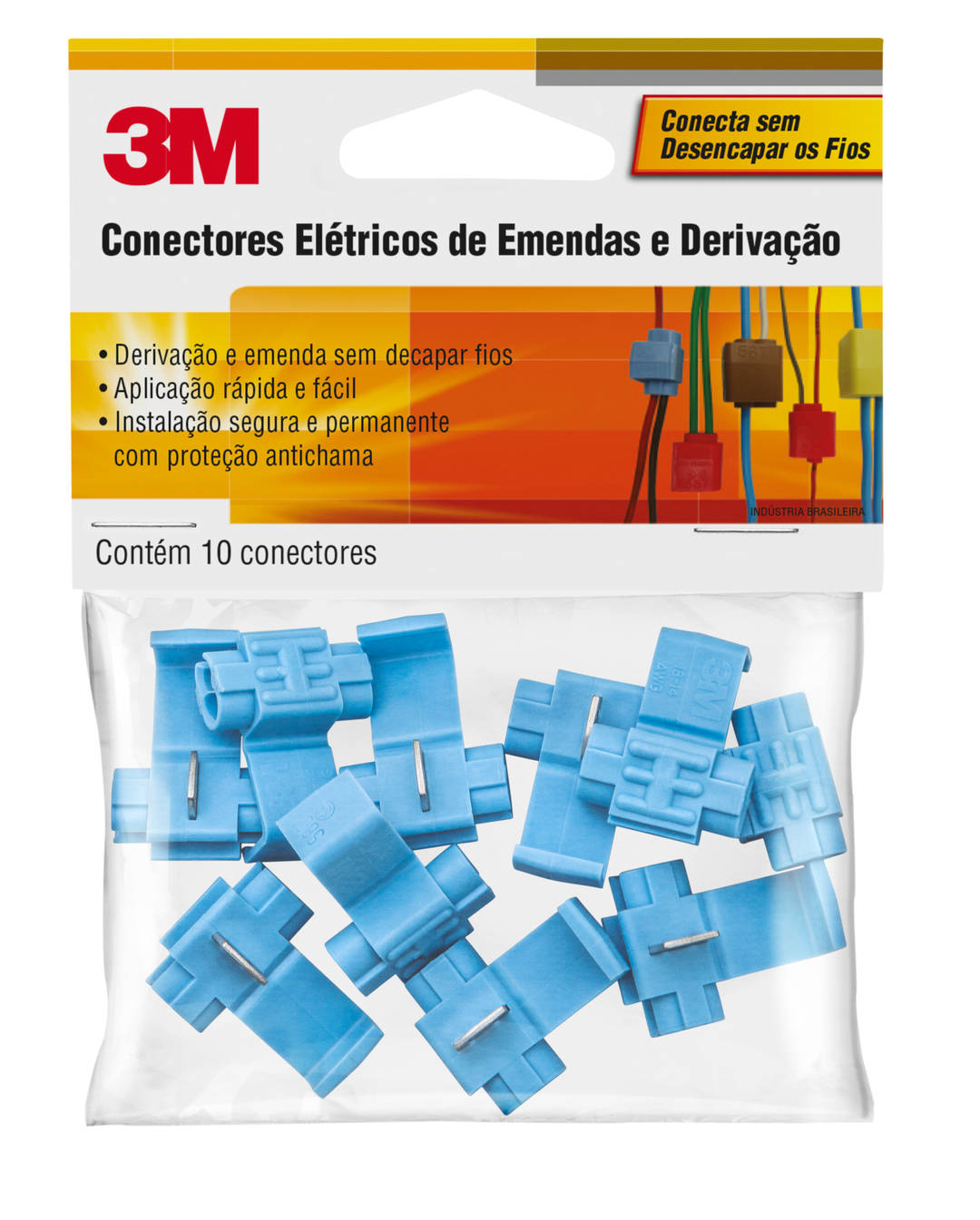 Conector de Emenda e Derivação 3M™ Scotchlok® IDC - 560, pacote com 10 unidades